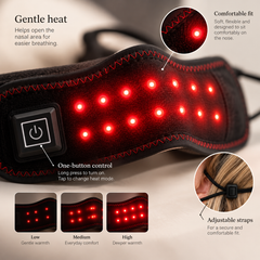 Sinus & Stuffy Nose Comfort – MODOO™ Red Light Heated Nasal Wrap